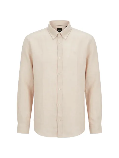 BOSS chemise à broderies