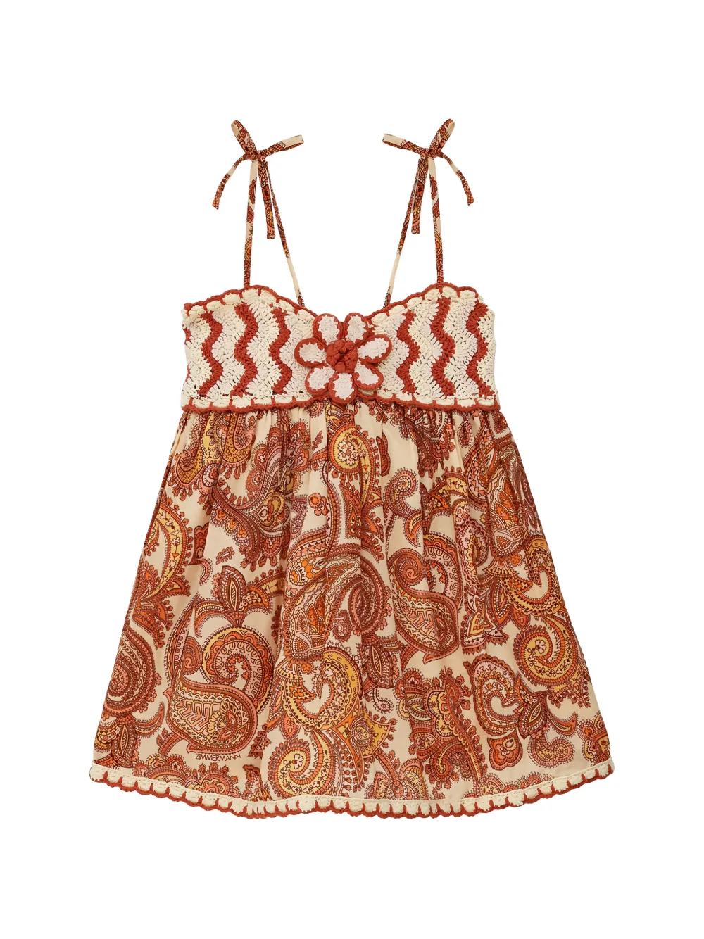 ZIMMERMANN Kids Patience dress - Neutrals