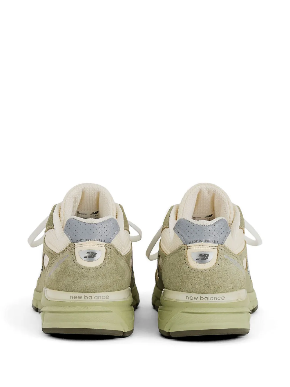 New Balance 990 sneakers met vlakken Groen