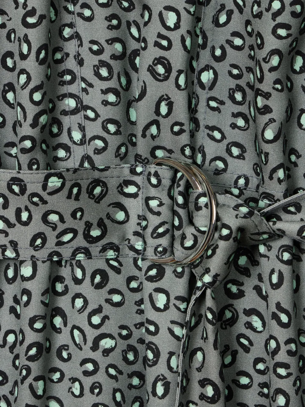PS Paul Smith Jurk met dierenprint en ceintuur Blauw