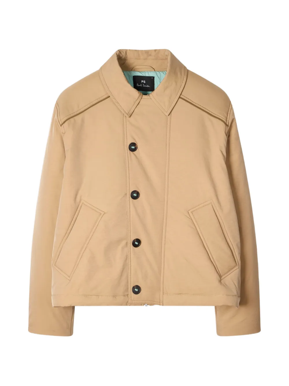 PS Paul Smith button quilted jacket - Neutrals
