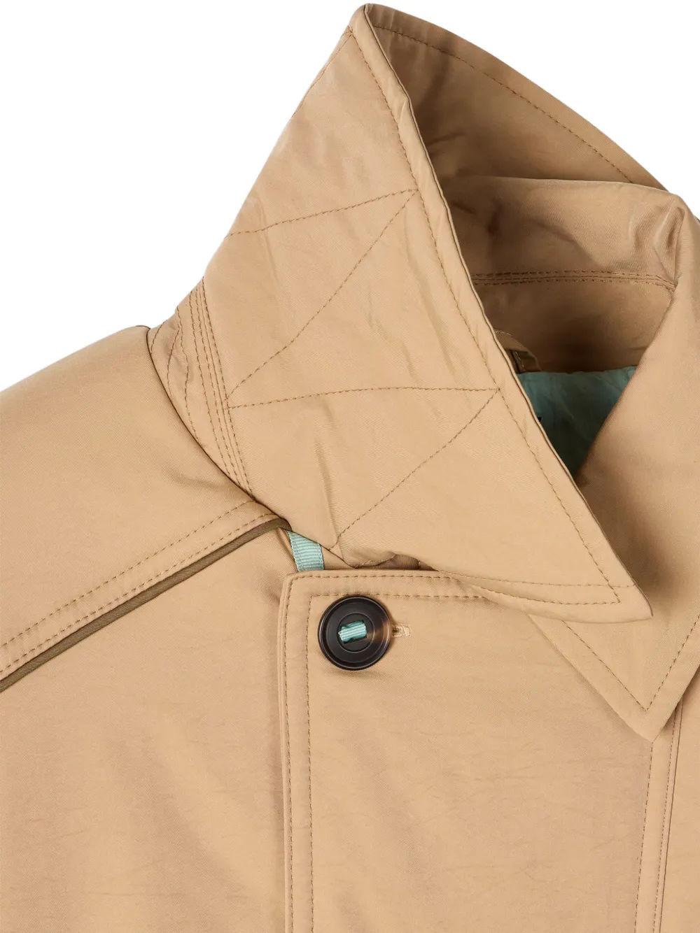  Ps Paul Smith Button Quilted Jacket - Neutrals 