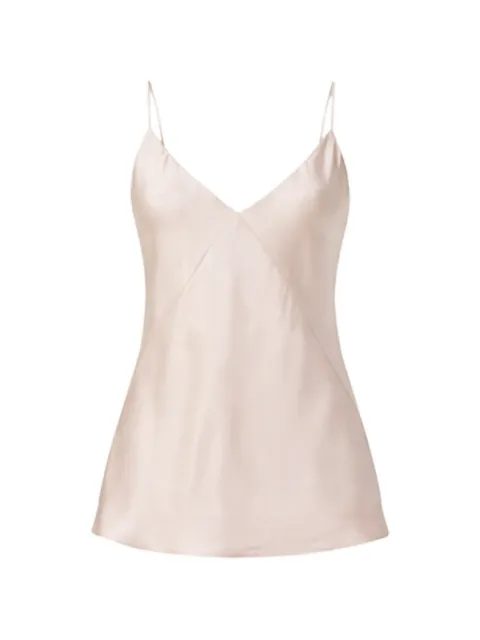 Max Mara V-neck satin top