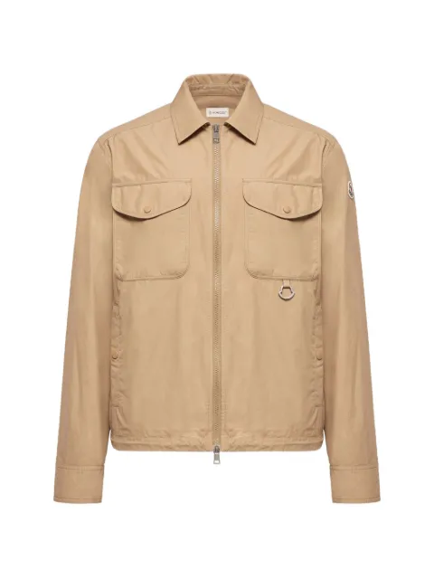 Moncler zip-up shirt jacket
