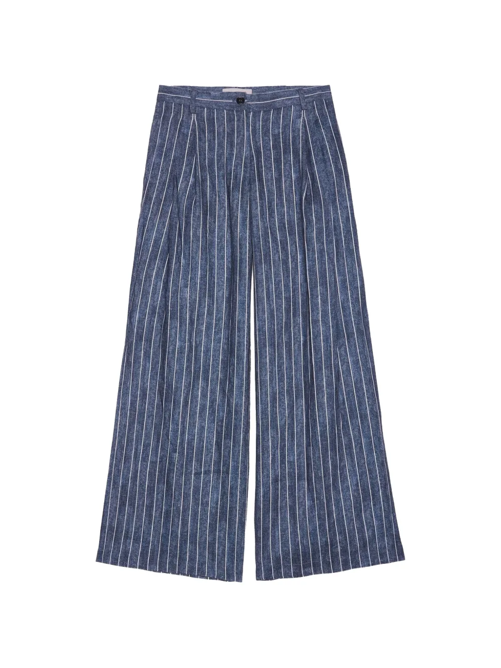ERMANNO FIRENZE striped trousers - Blu