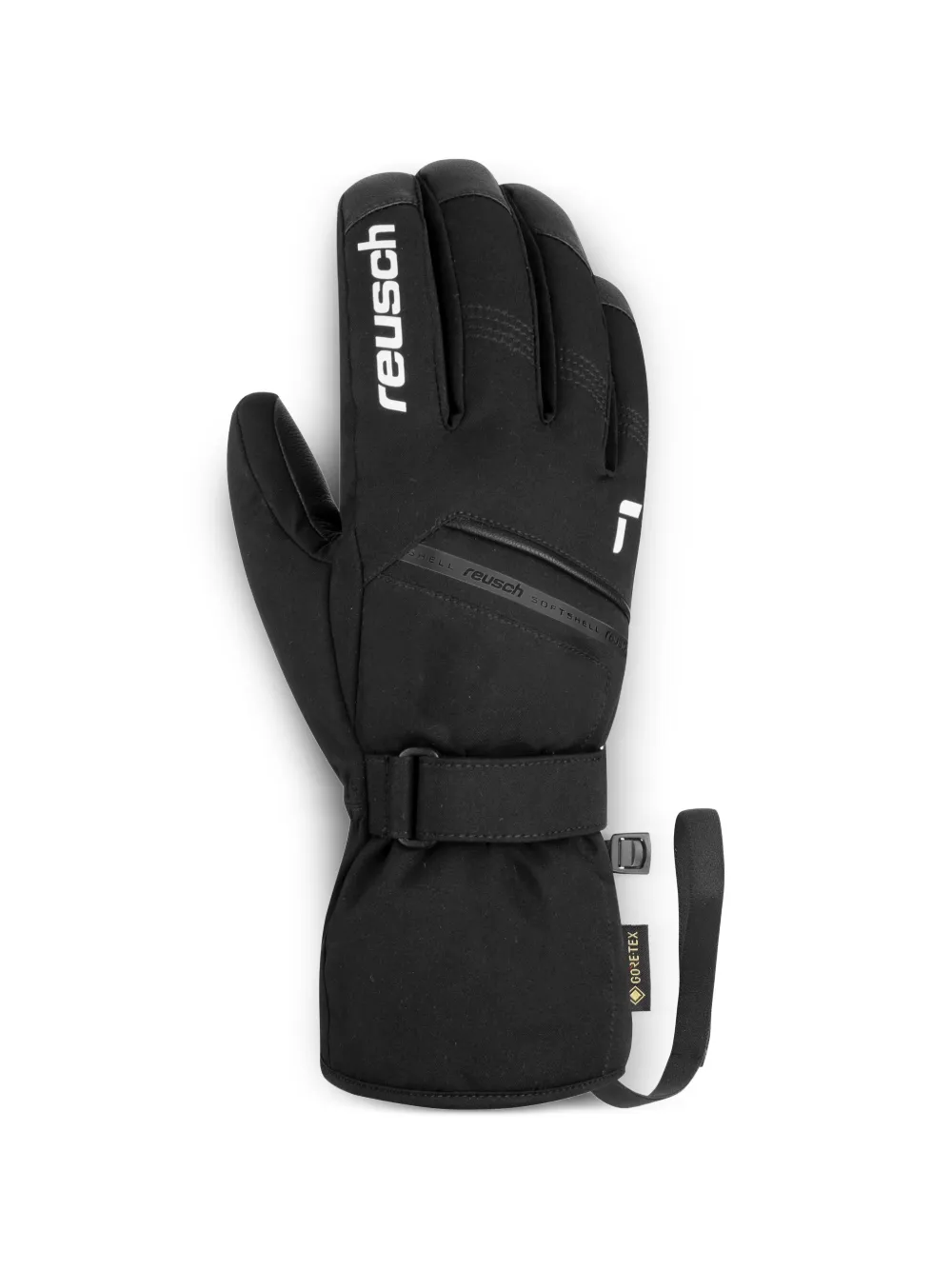  Reusch Morris Buckle-strap Gloves - Black 