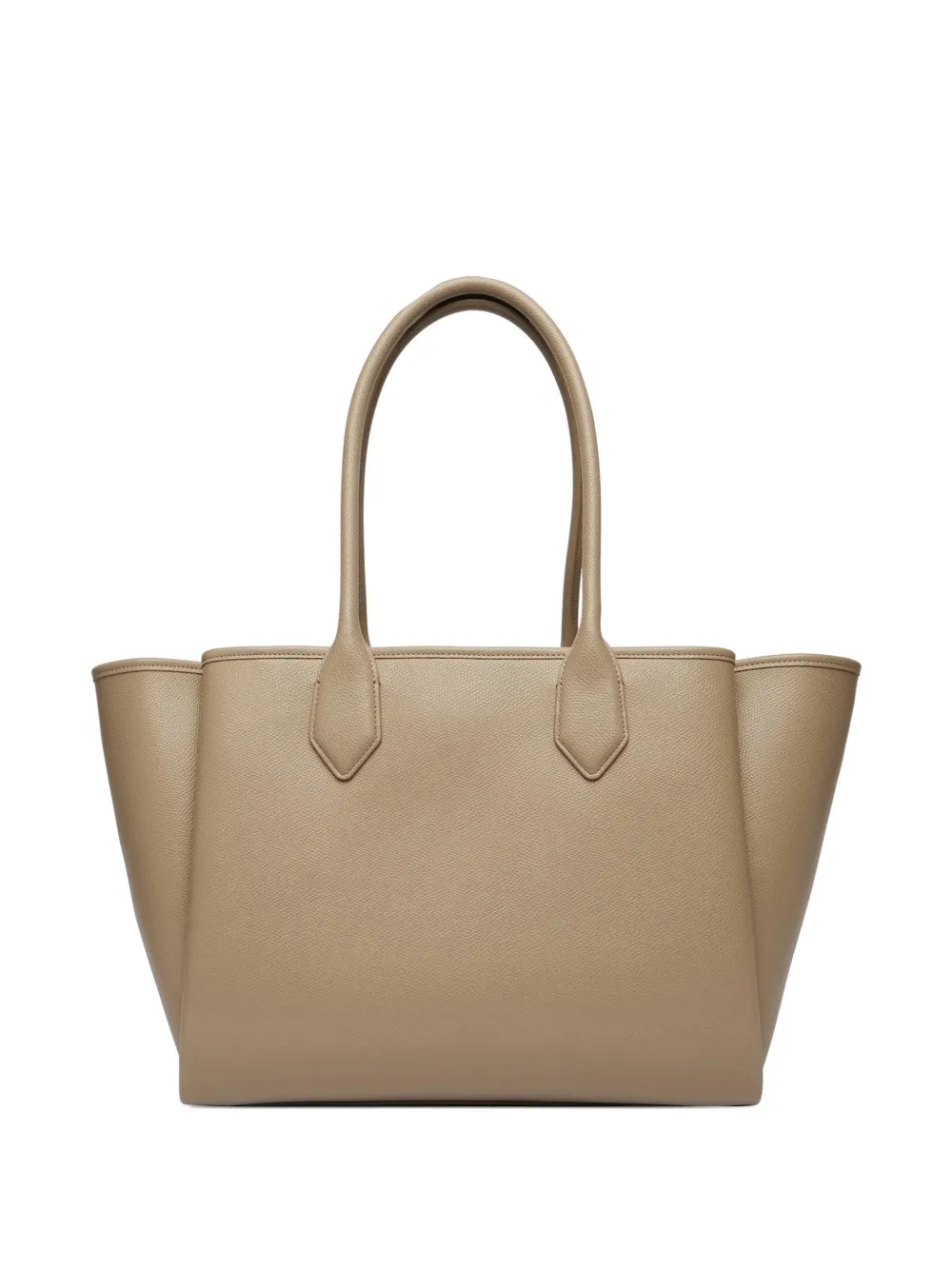 Emporio Armani Shopper met logo Beige