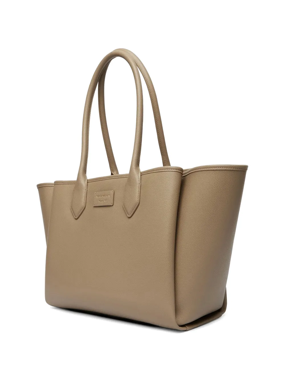 Emporio Armani Shopper met logo Beige