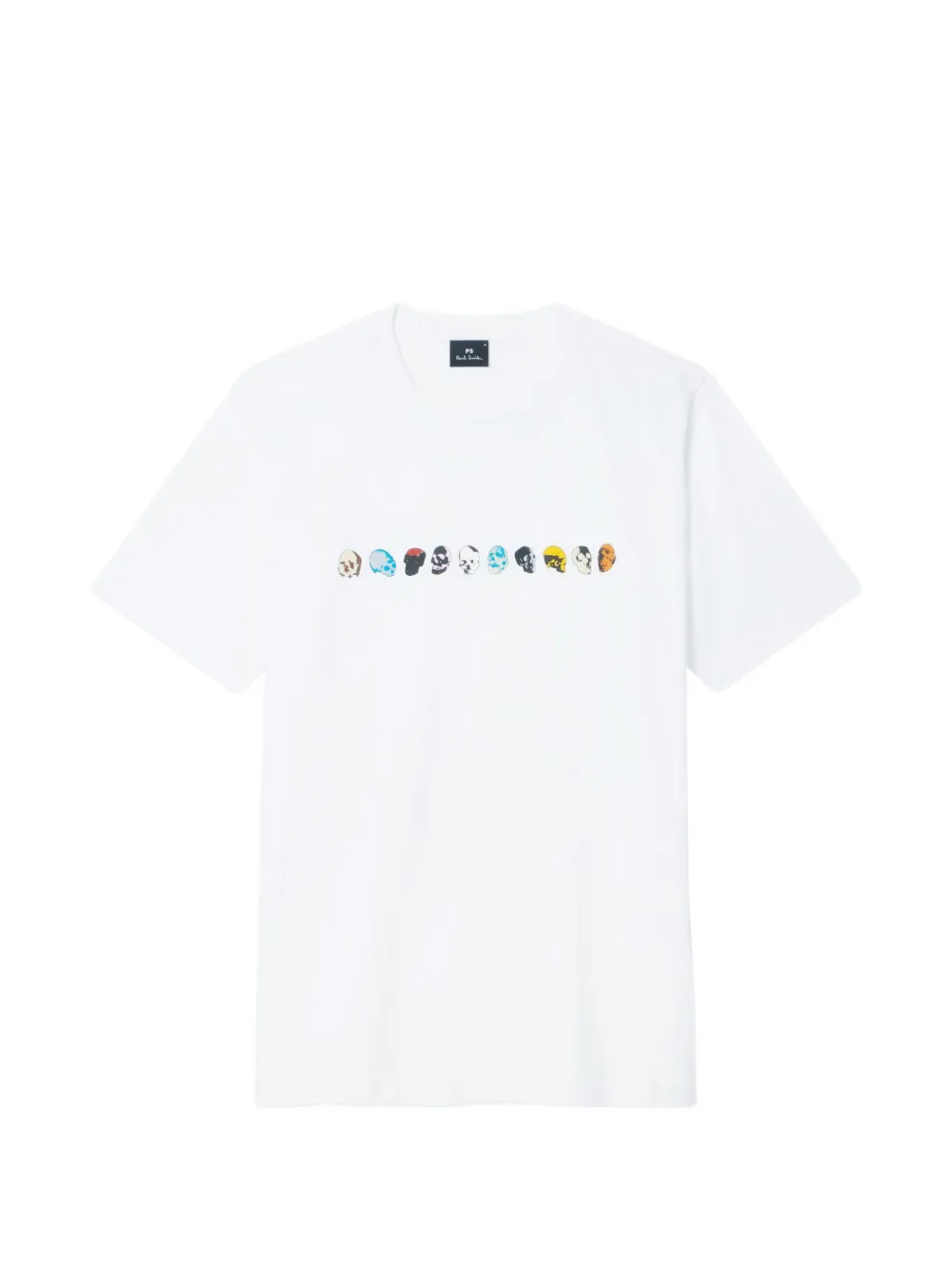 PS Paul Smith mini skulls T-shirt - Bianco