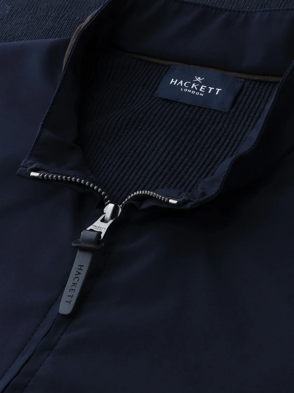  Hackett Zipped Cardigan - Blue 