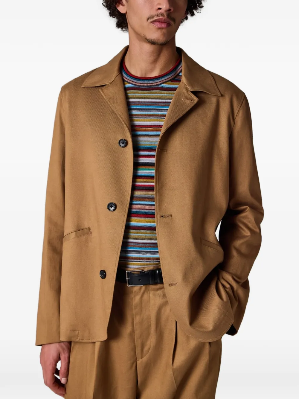 PS Paul Smith buttoned jacket - Toni neutri
