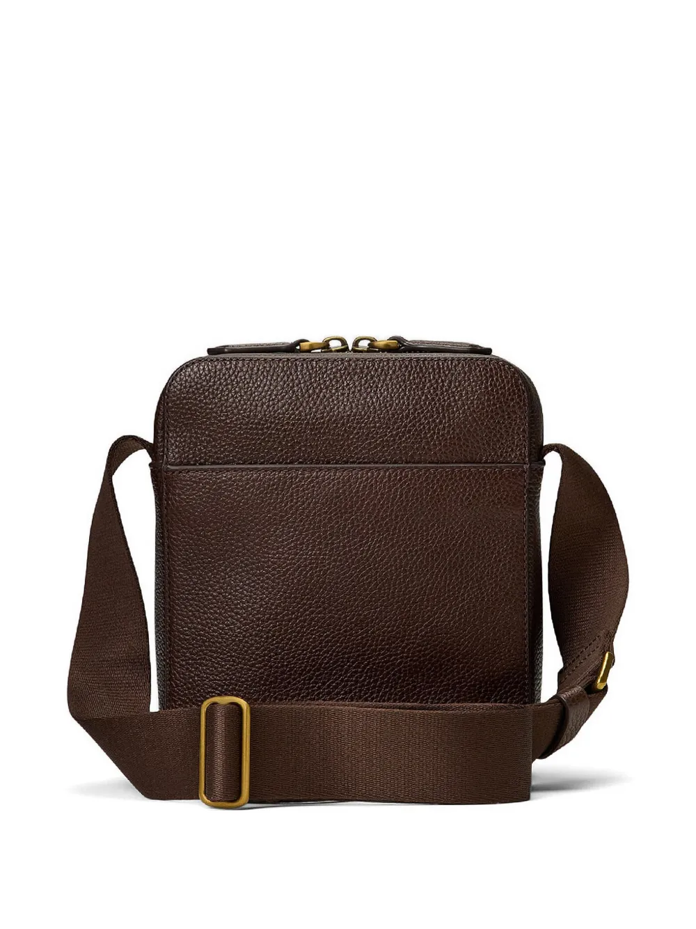 Polo Ralph Lauren Leren messengertas Bruin