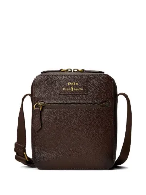 Supreme Leather Messenger Bag | Brown | FARFETCH ZA