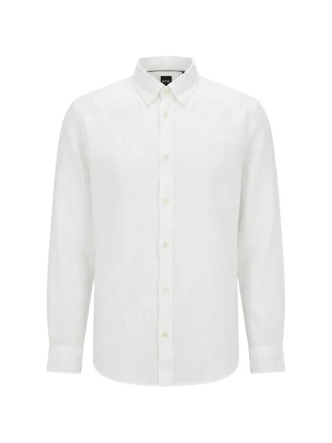 BOSS chemise à broderies