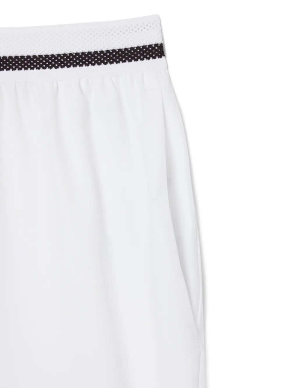 Lacoste x Novak Djokovic shorts met logo Wit