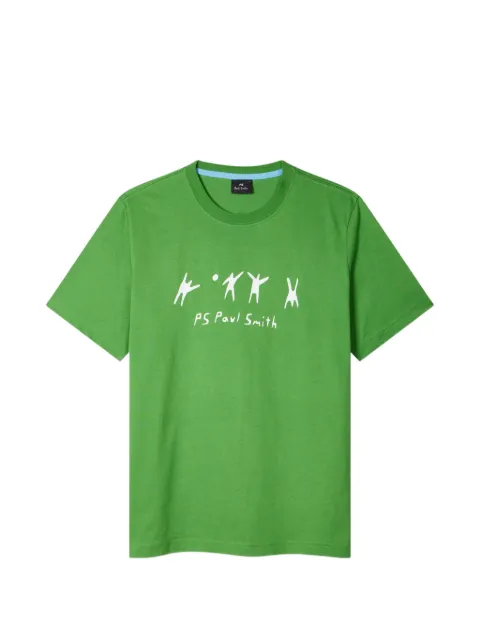 PS Paul Smith T-Shirt mit Volleyball-Print
