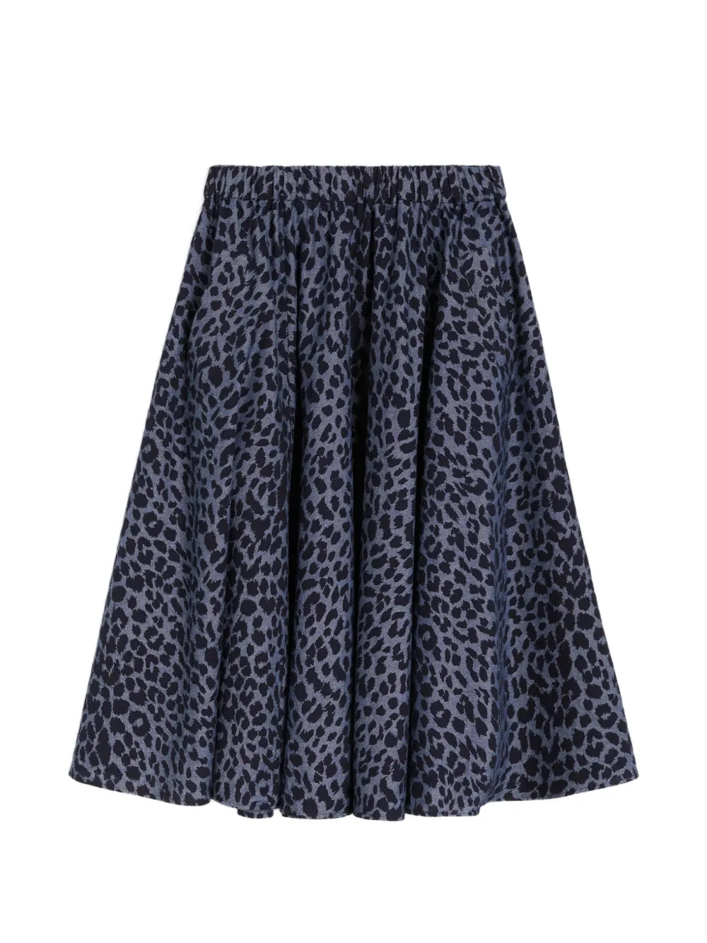 ASPESI animal-print skirt - Blu
