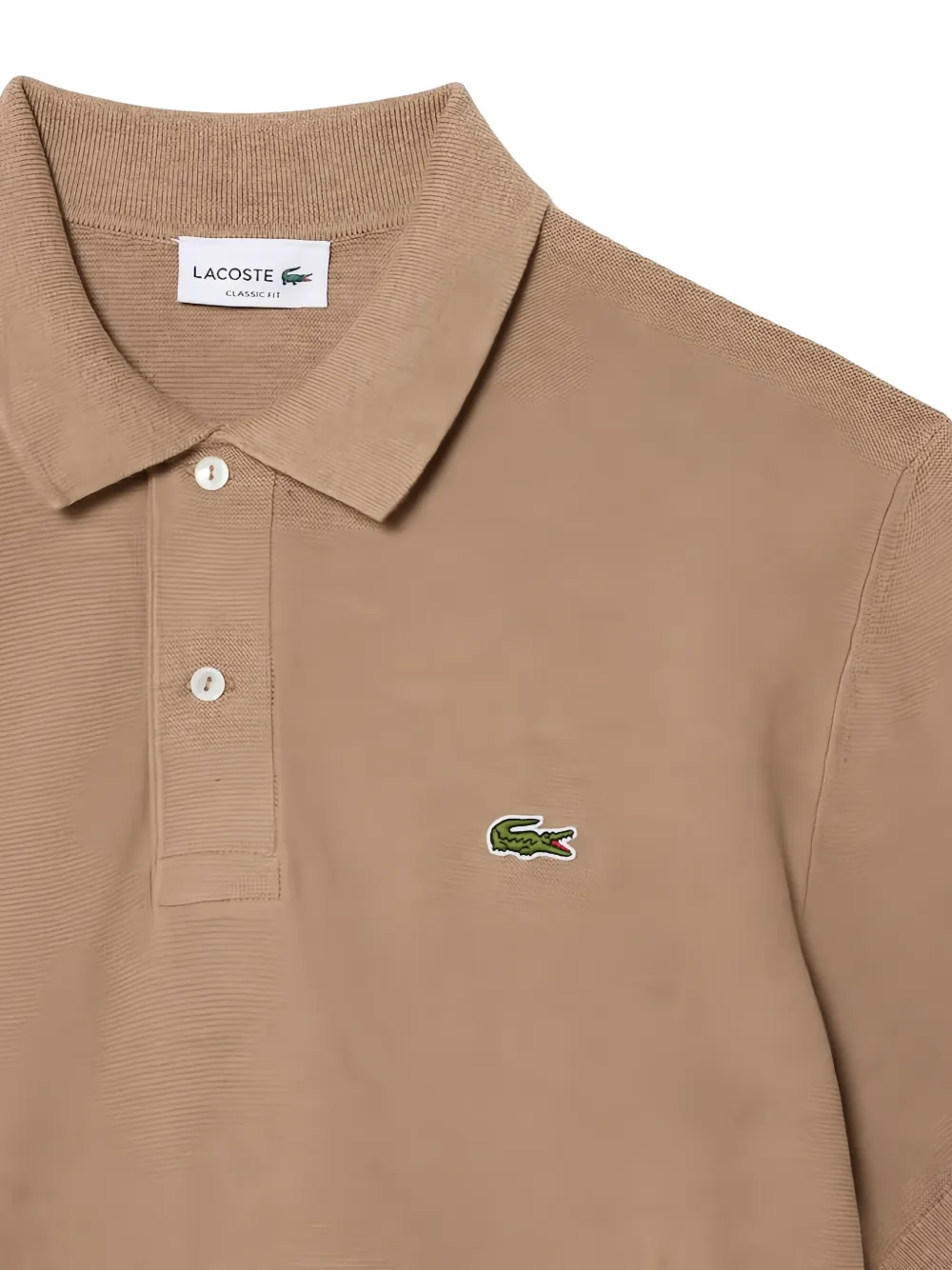 Lacoste Katoenen poloshirt Beige