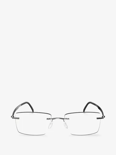 Silhouette lentes con armazón rectangular