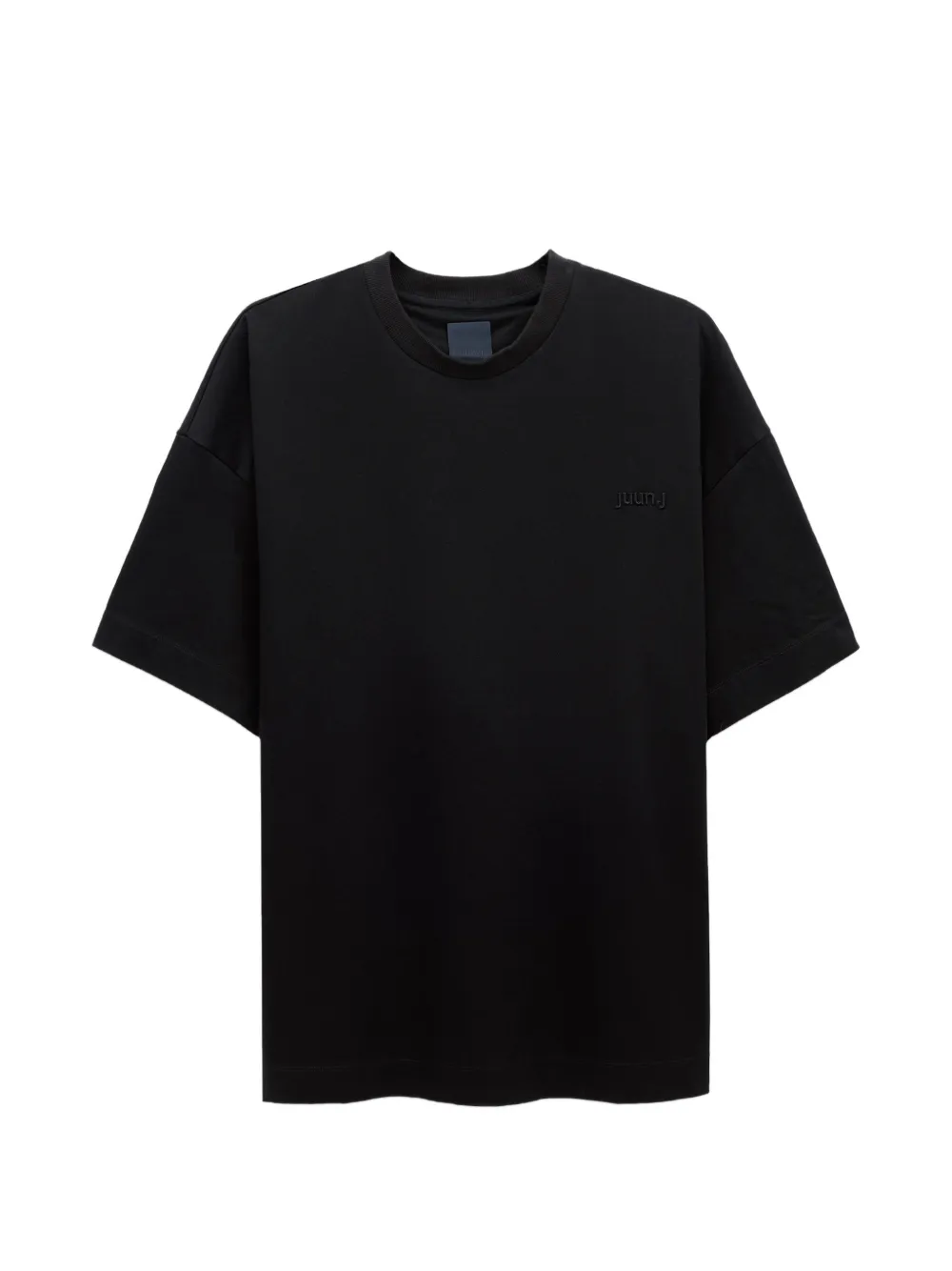 Juunj Print-detail T-shirt In Black