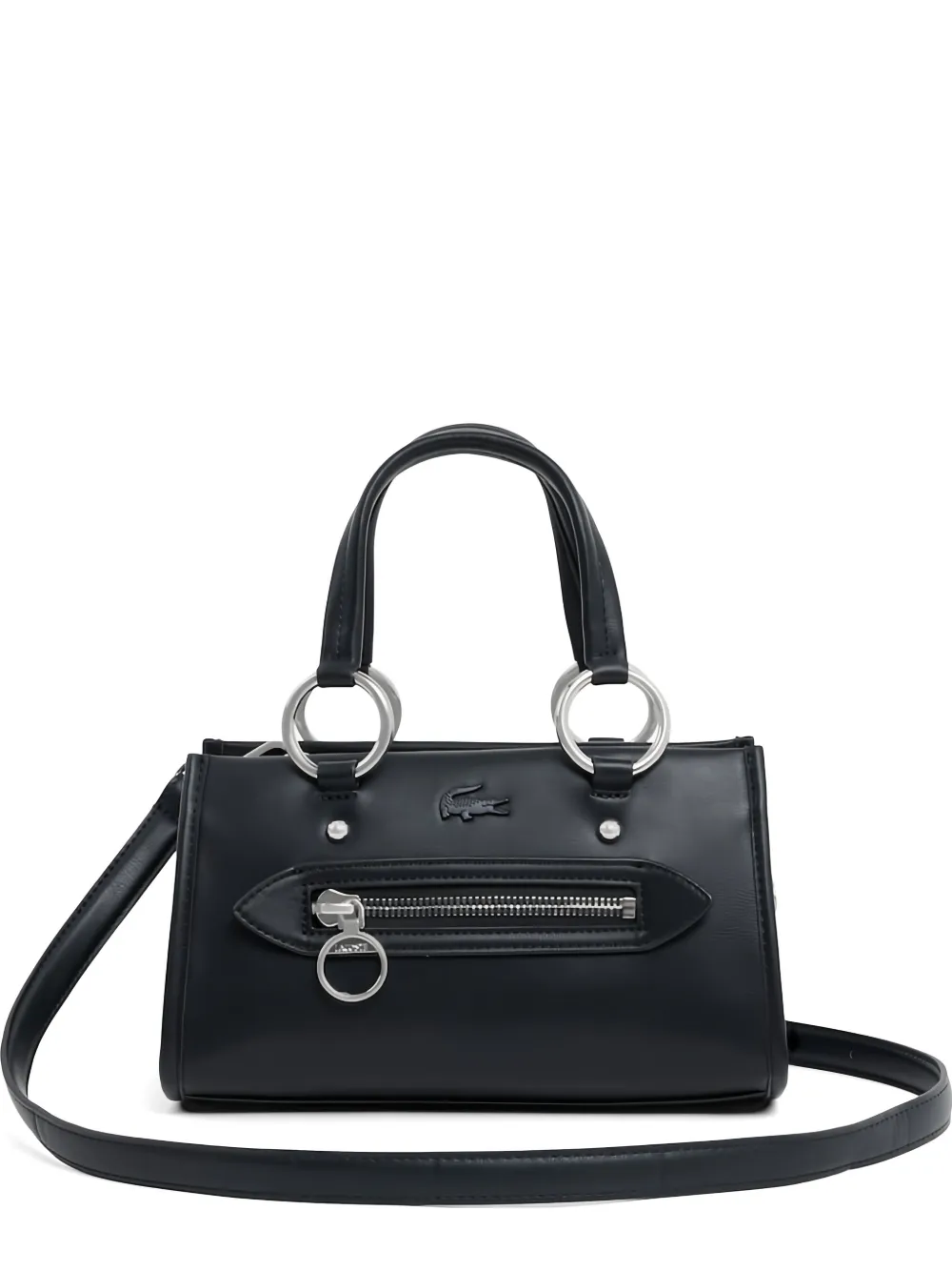 Lacoste Celys ring handle satchel - Nero