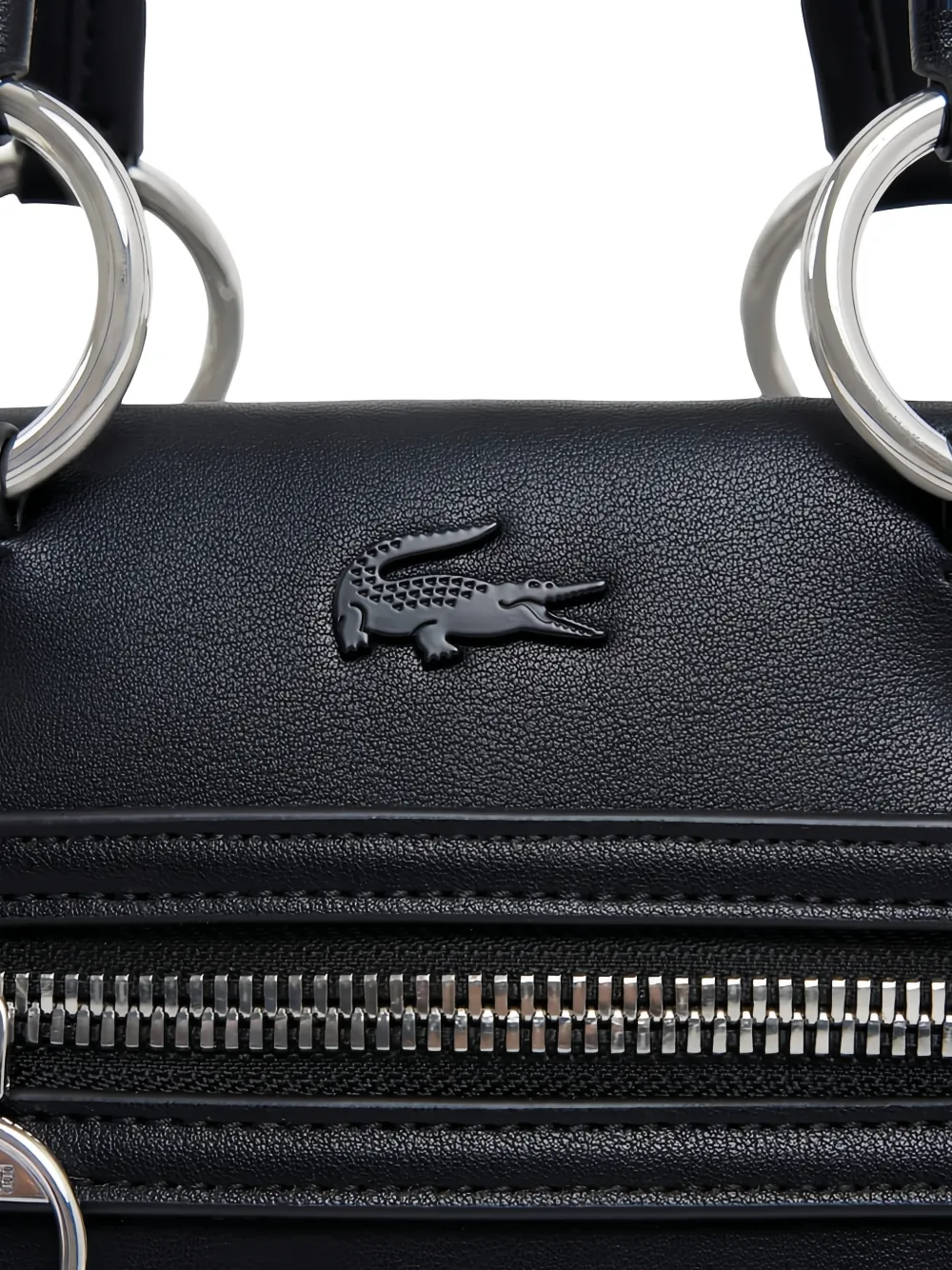 Lacoste Celys tas met ringdetail en handvat Zwart