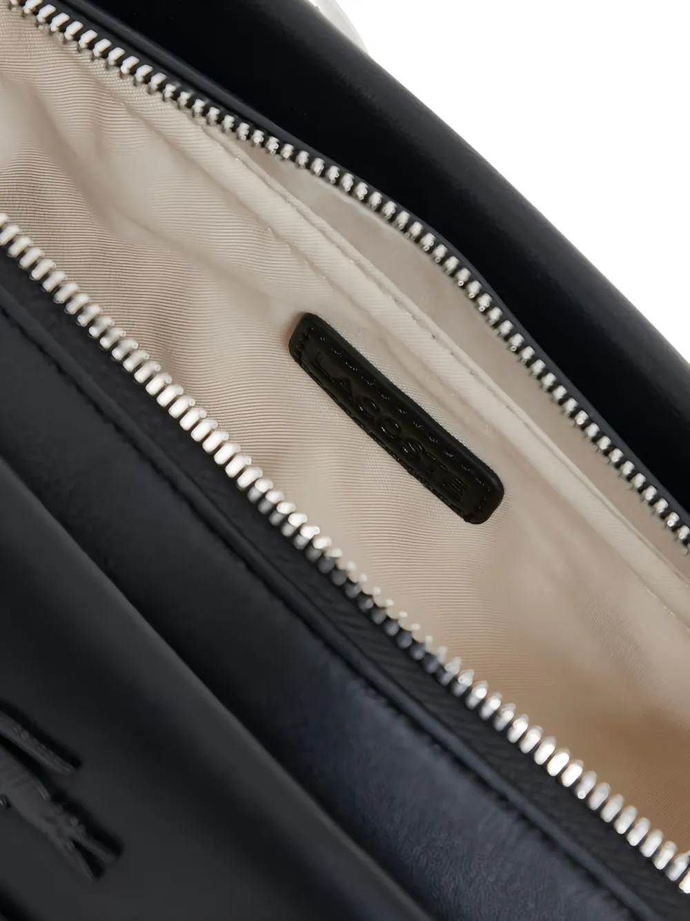 Lacoste Celys tas met ringdetail en handvat Zwart