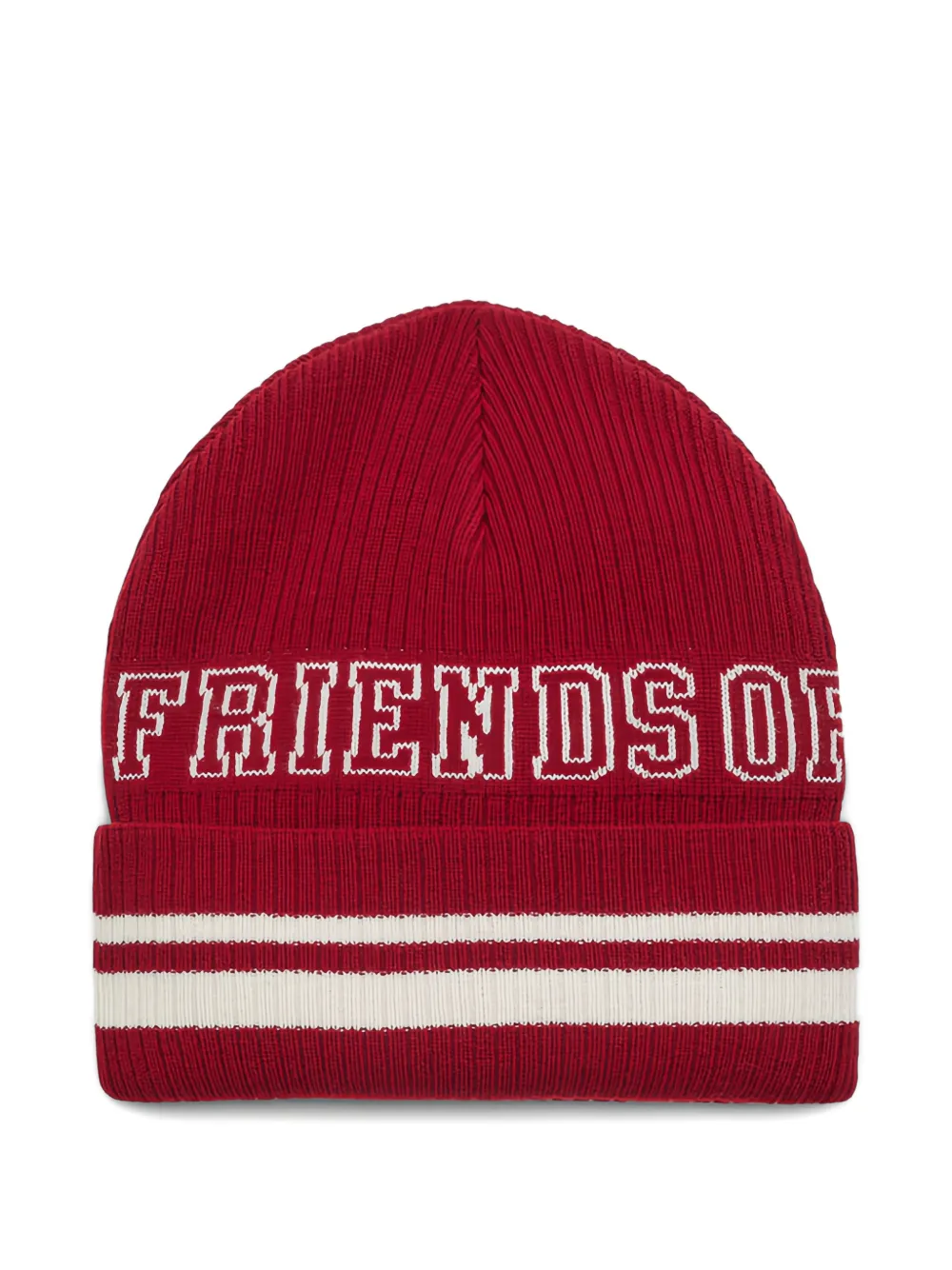 Dorothee Schumacher lettered beanie hat - Rosso
