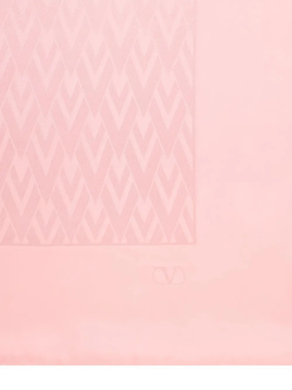 logo-detail scarf