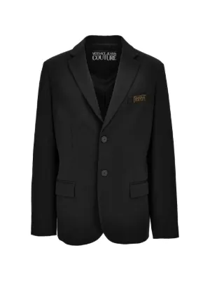 Versace ロゴ ジャケット | ブラック | FARFETCH JP