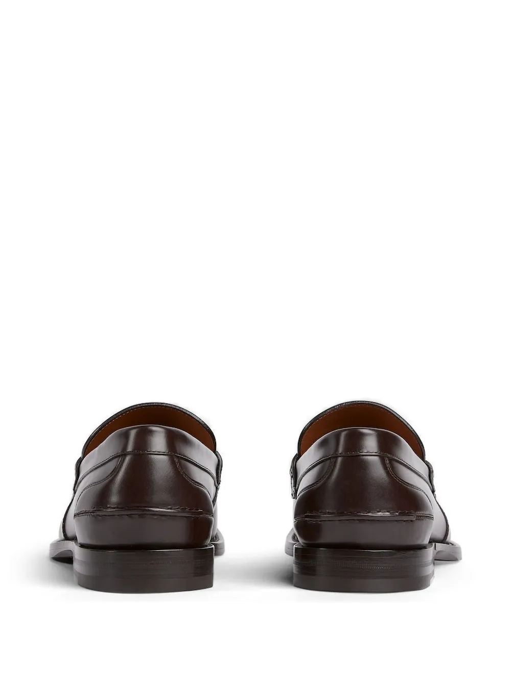 Gucci Horsebit leren loafers Bruin