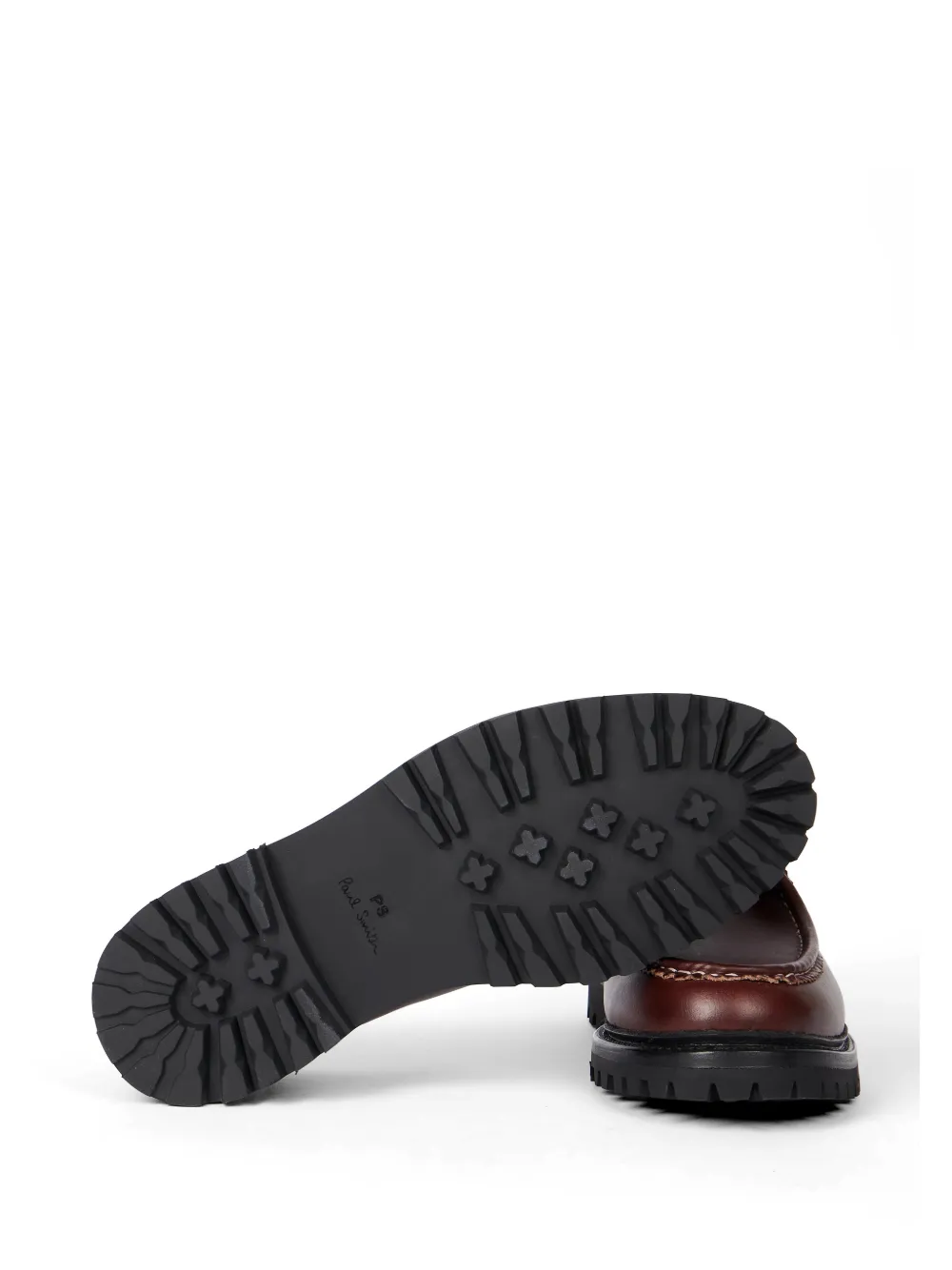 PS Paul Smith Rango derby schoenen met logopatch Bruin