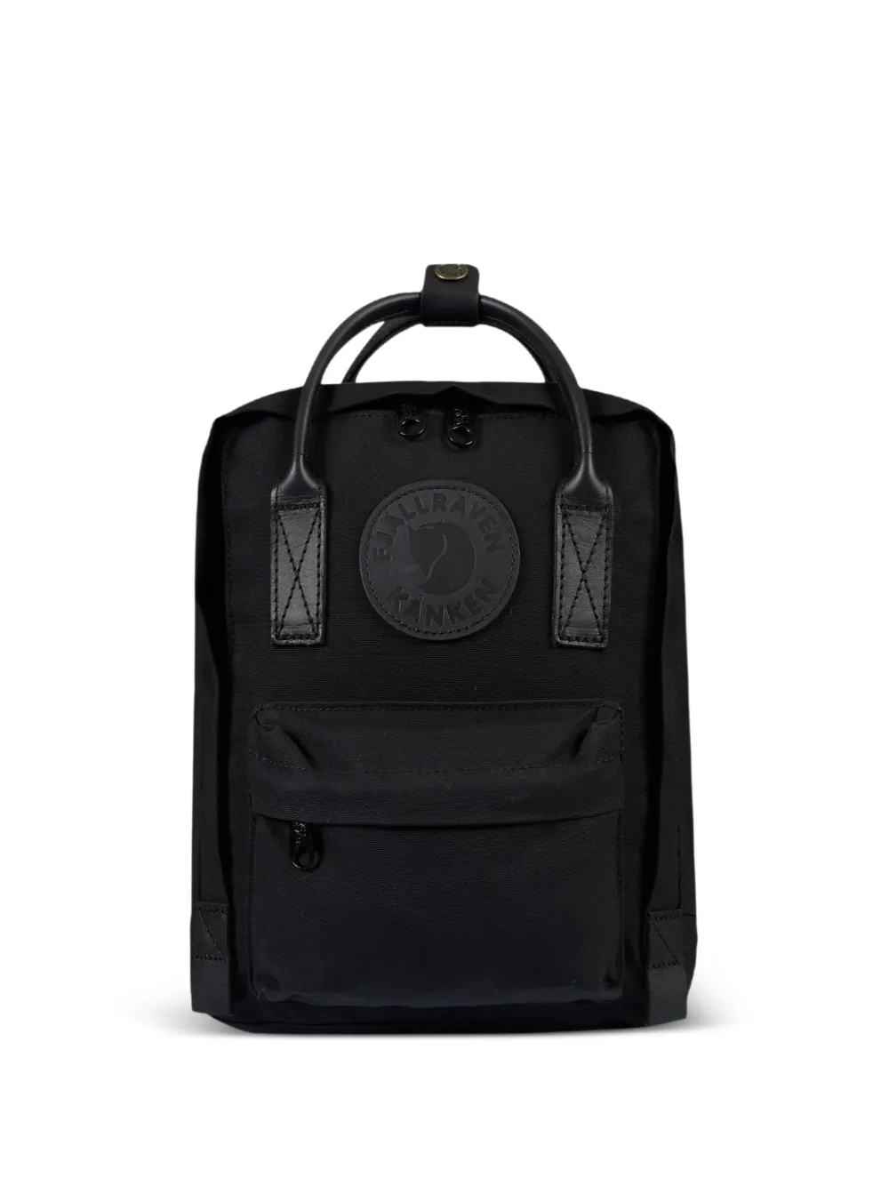 Fjällräven Kånken No. 2 logo-patch top handle backpack - Nero
