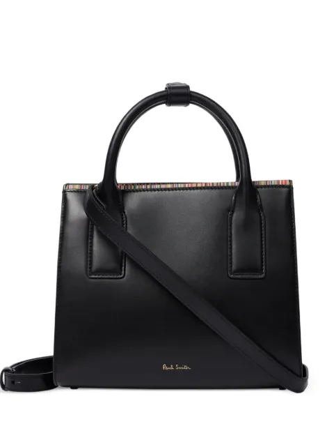 Paul Smith leather 'Signature Stripe' top handle bag