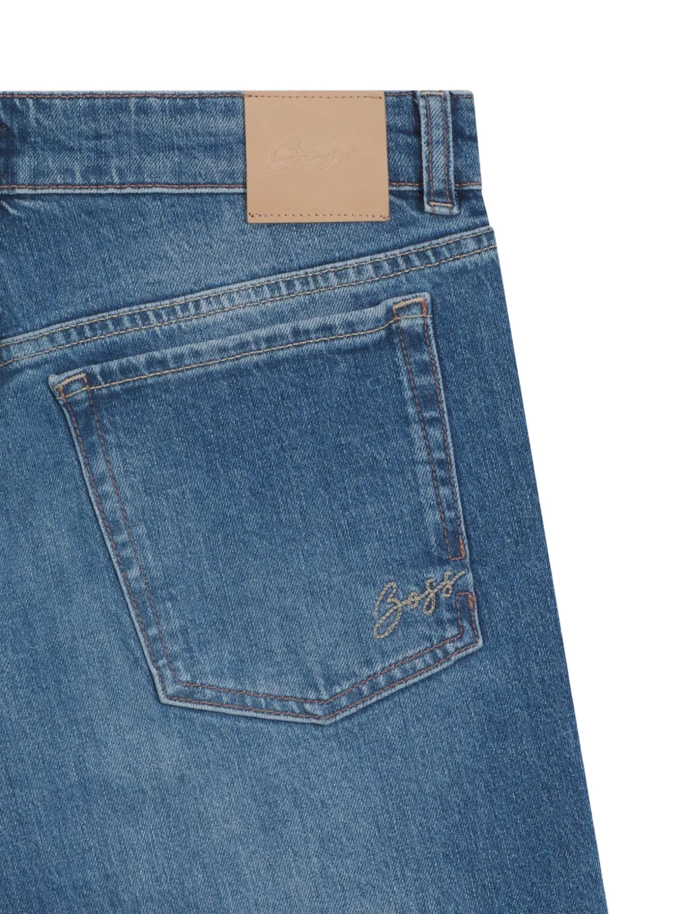  Boss Low-rise Bootcut Jeans - Blue 