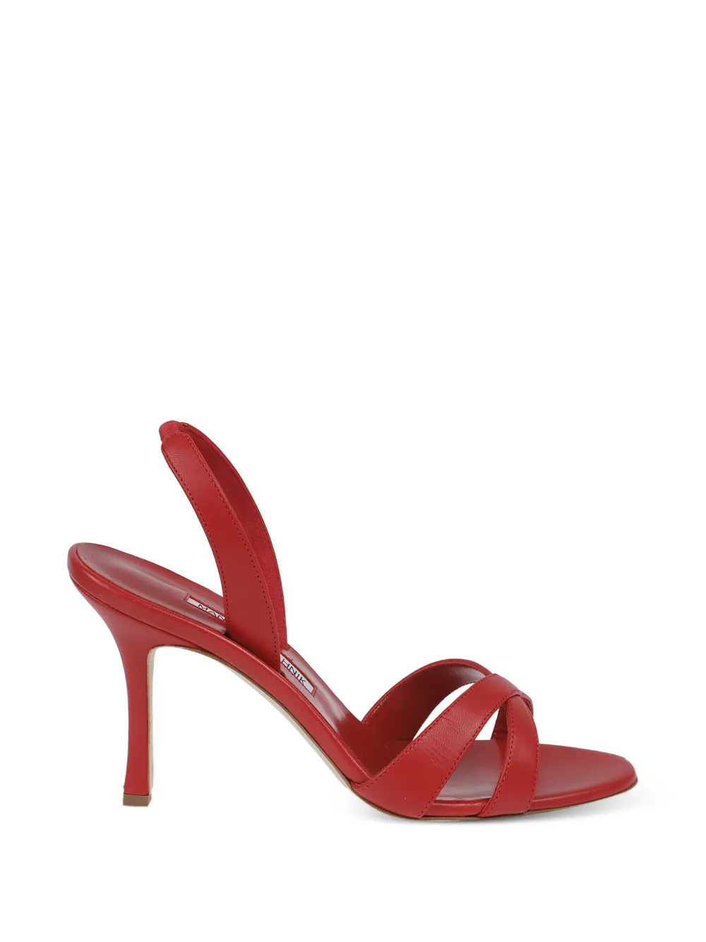 Manolo Blahnik Callasli Sandalen - Rot