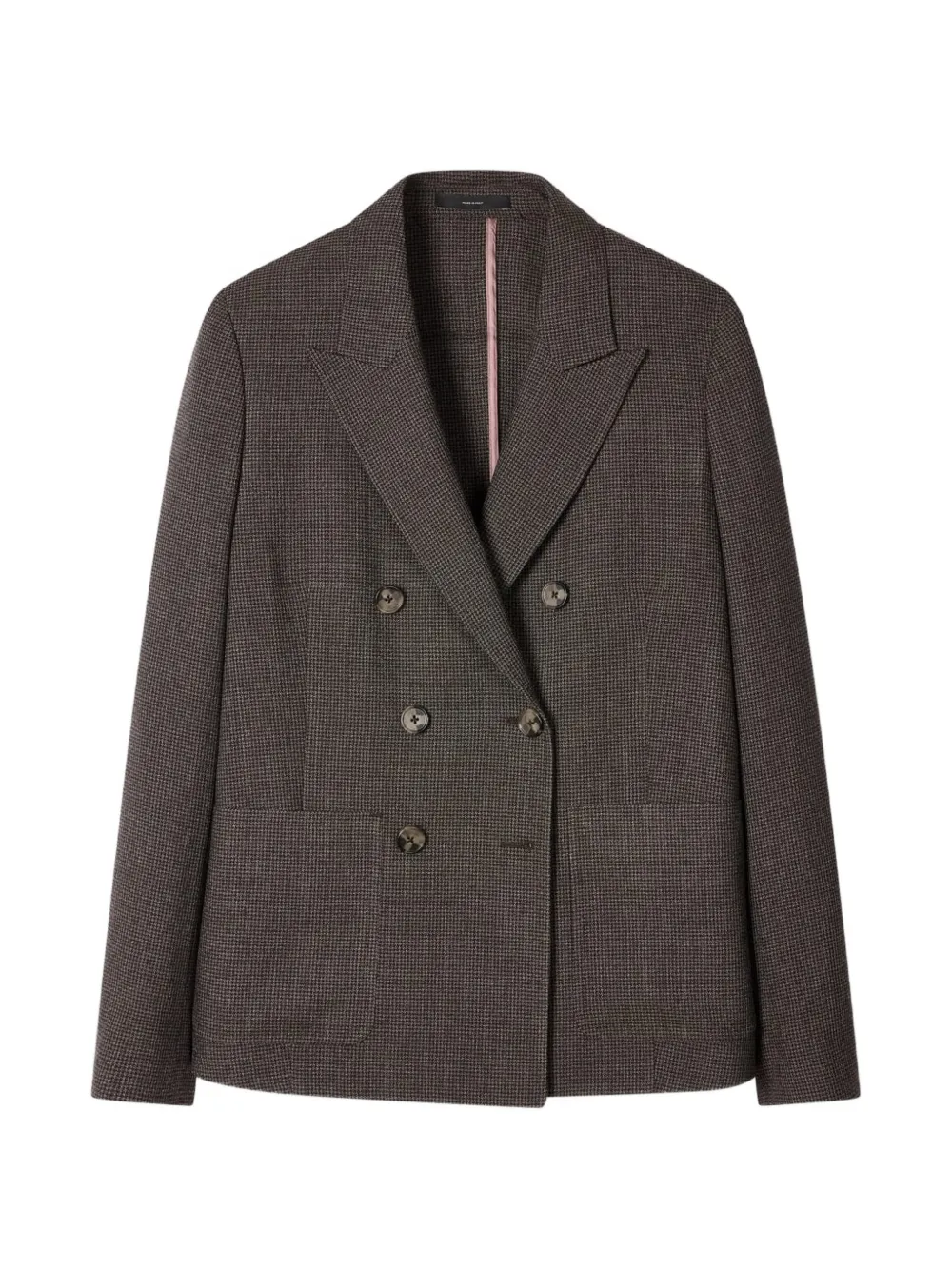 Paul Smith Blazer met dubbele rij knopen Bruin