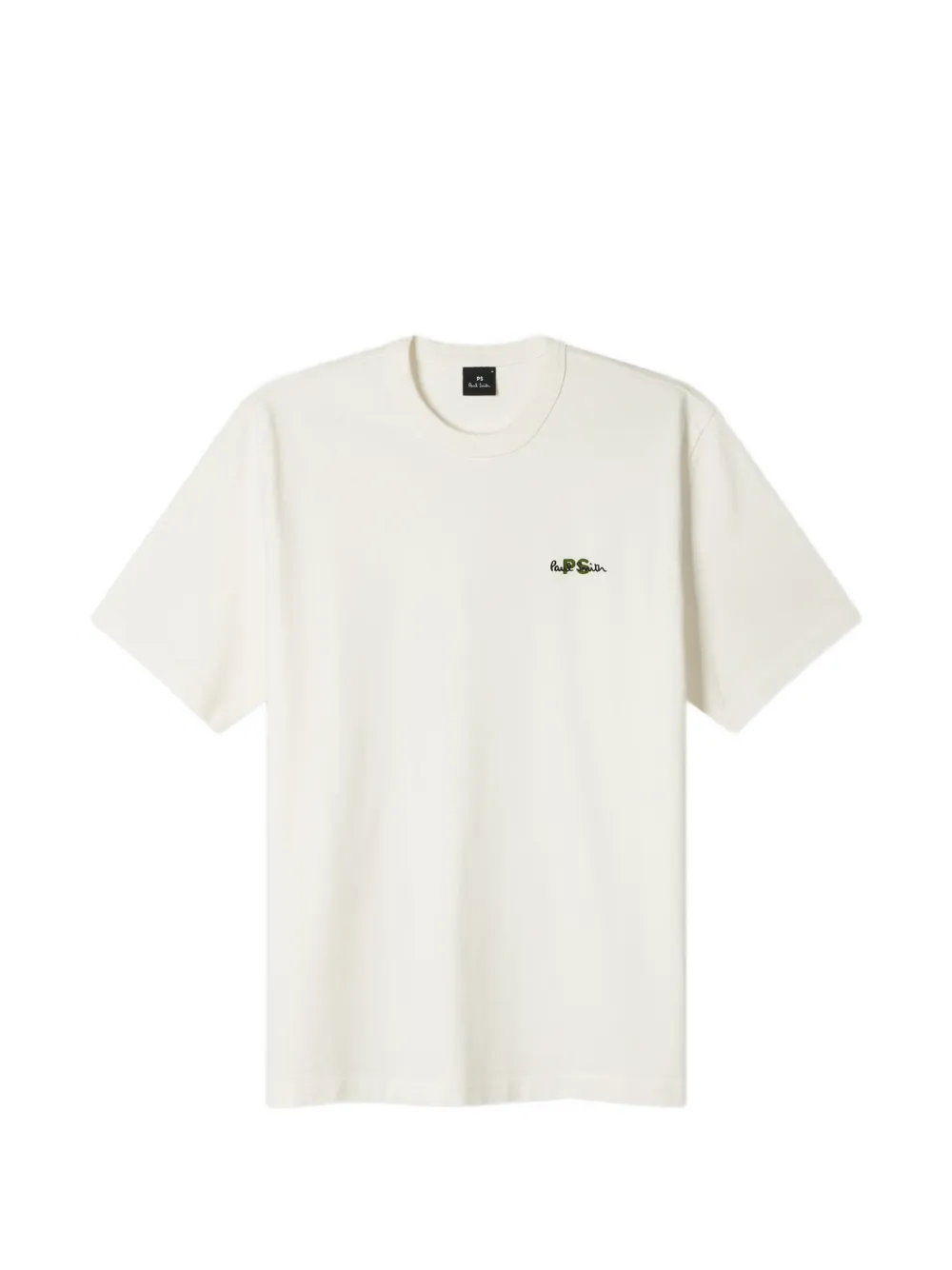PS Paul Smith embroidered T-shirt - Weiß