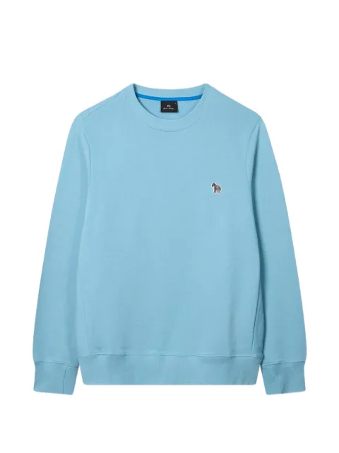 PS Paul Smith sweatshirt med rund hals og zebramotiv