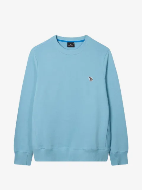 PS Paul Smith sweatshirt med rund hals og zebramotiv
