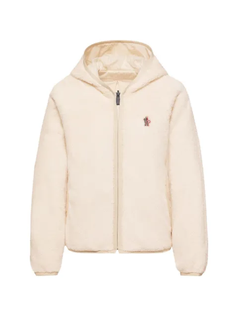 Moncler Reversible Polartec hooded zip-up jacket
