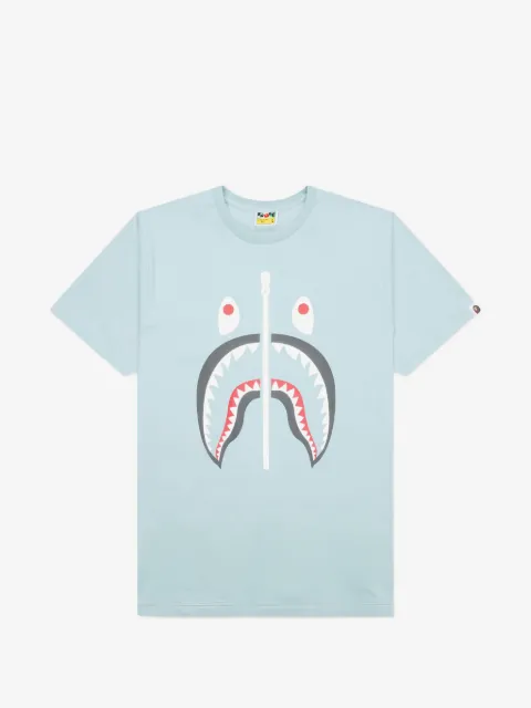 A BATHING APE® shark-print T-shirt