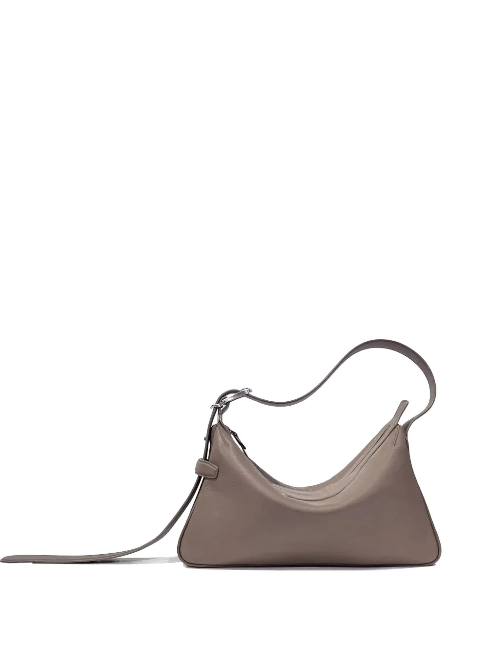 Bonastre S Rider buckle shoulder bag - Marrone