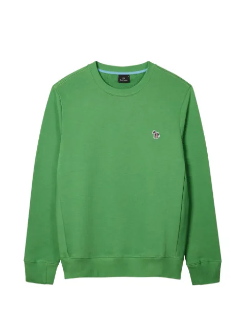 PS Paul Smith sudadera con cuello redondo y motivo de cebra