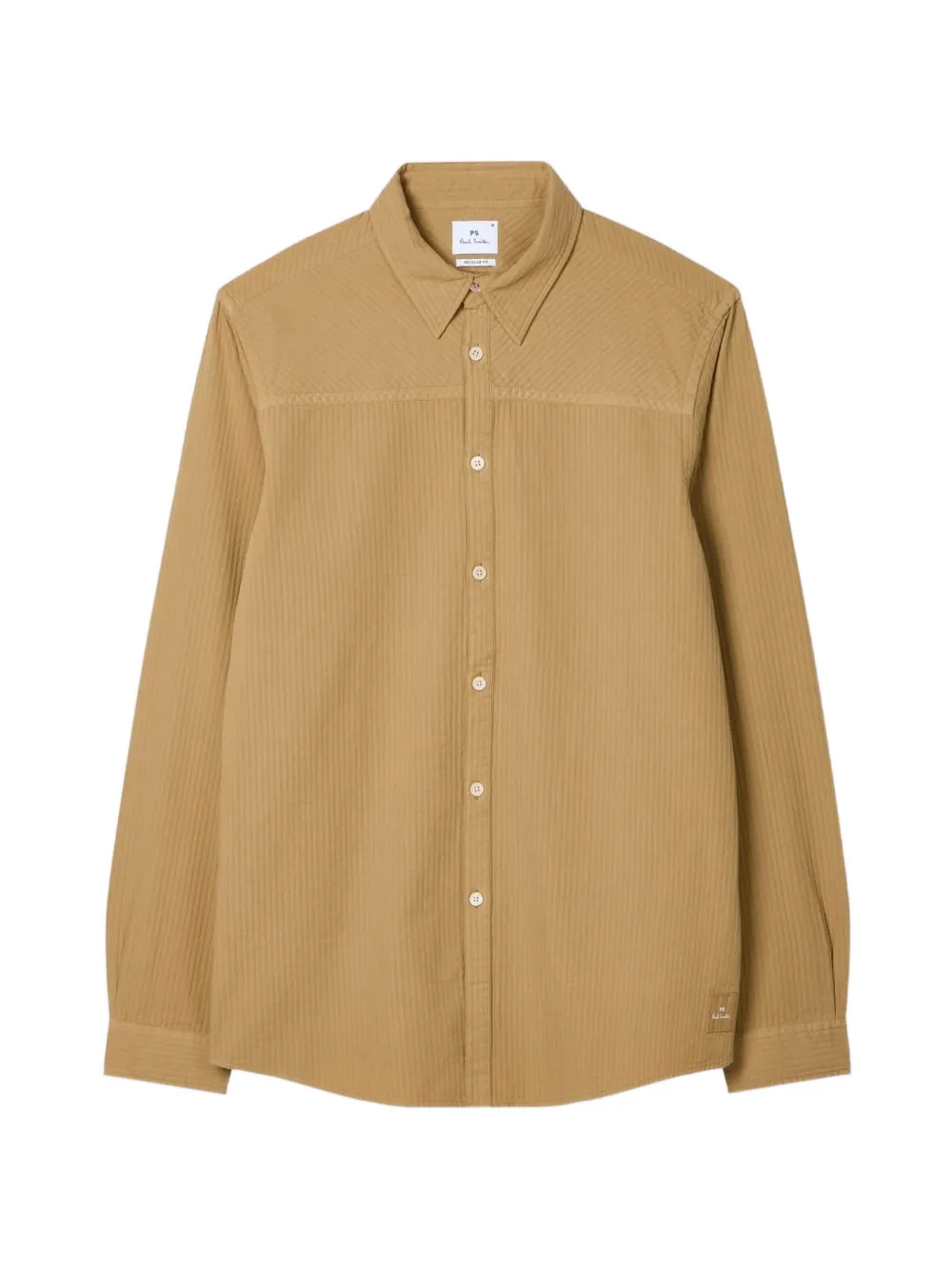 PS Paul Smith Overhemd met textuur Beige