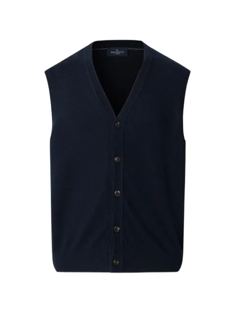 Hackett V-neck buttoned waistcoat