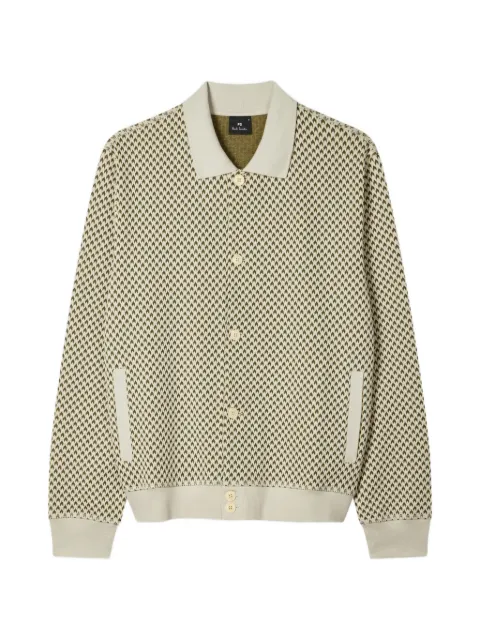 PS Paul Smith patterned button-up cardigan