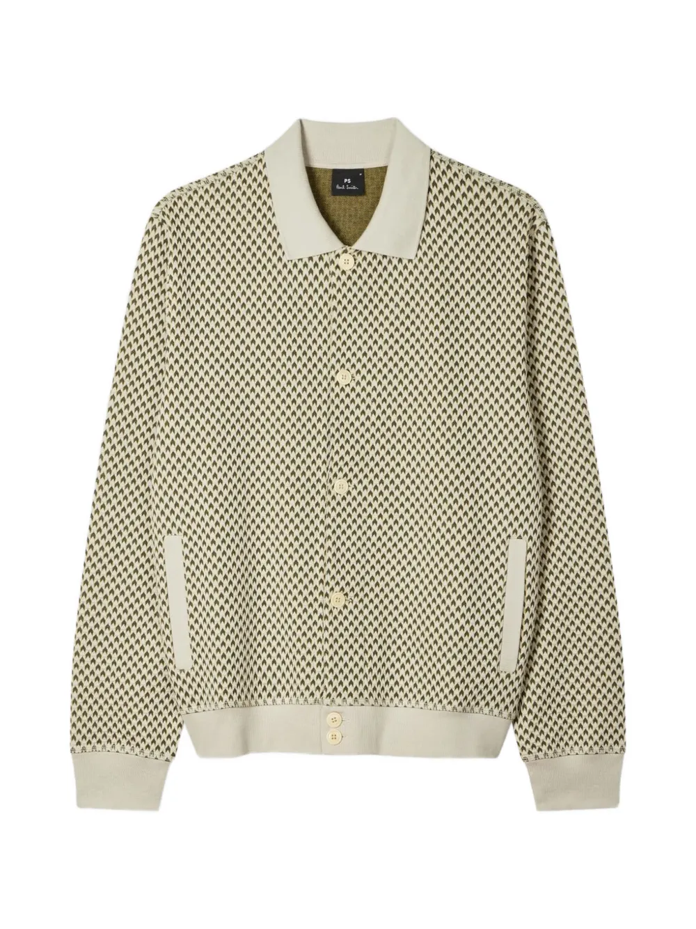 PS Paul Smith Vest met patroon Beige