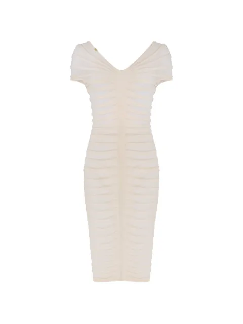 Elisabetta Franchi V-neck midi dress
