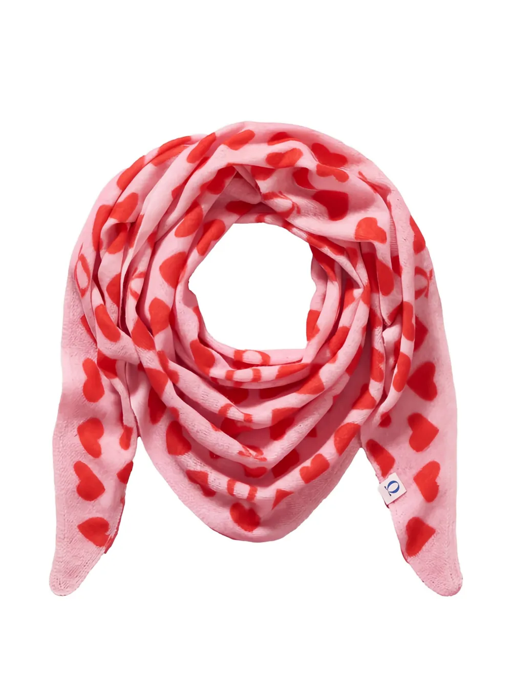 Himalaya Clothing heart print scarf - Rosa